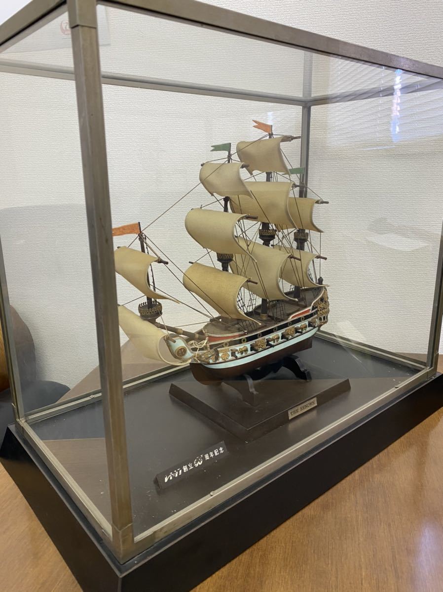 希少 レナウン号 帆船模型 美品