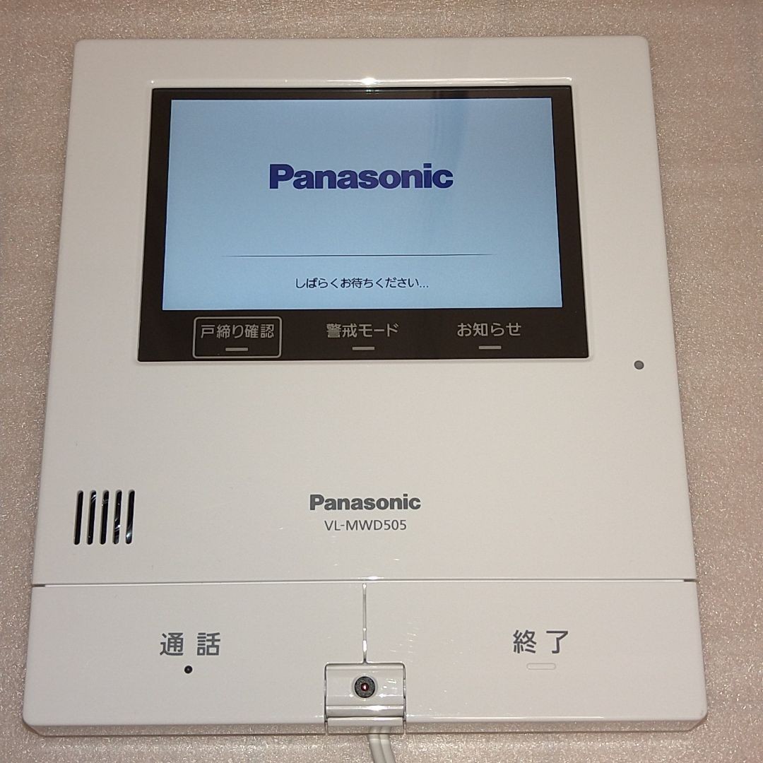 (ドアホン)Panasonicドアホン本体VL-MWD505です