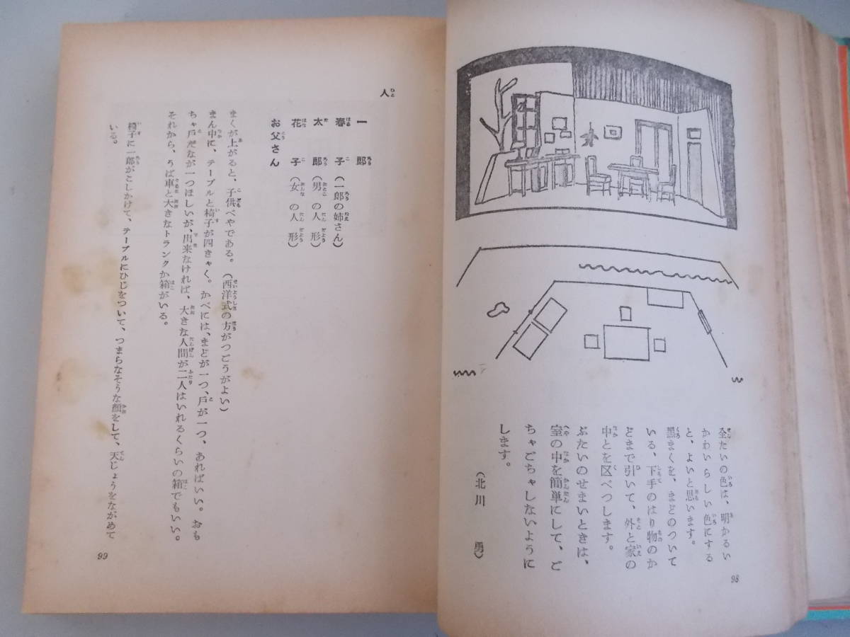 楽しい児童劇　四年生　日本演劇協会＝編　ポプラ社発行　昭和31年10月15日発行　中古品_画像4