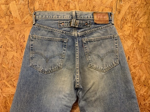 メンズ パンツ ヴィンテージ 復刻 ♪ Levi's 702 xx リーバイス デニム ジーンズ セルビッジ 小さい サイズ FC481TC/ W28_画像6