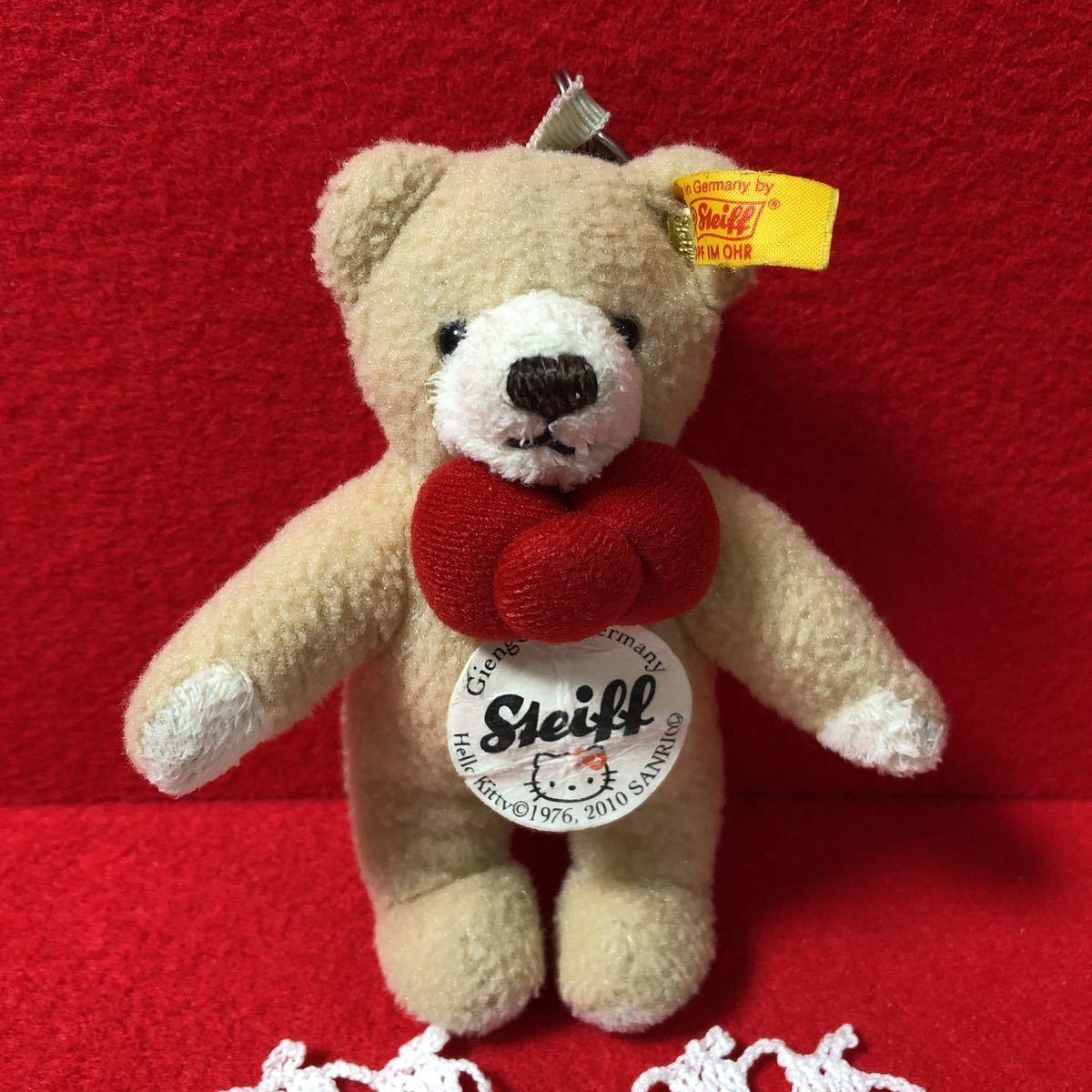 ヤフオク! - シュタイフ◇ハローキティ◇ぬいぐるみ キーリング