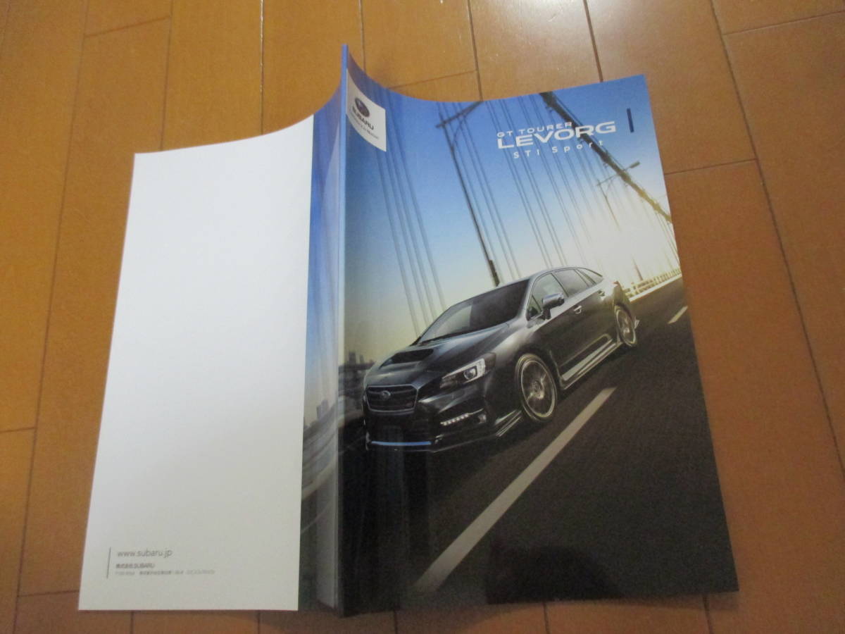 庫30924　カタログ ■SUBARU　スバル　■ＬＥＶＯＲＧ　レヴォーグ　STI　SPORT　■2018.4　発行●42　ページ_画像1