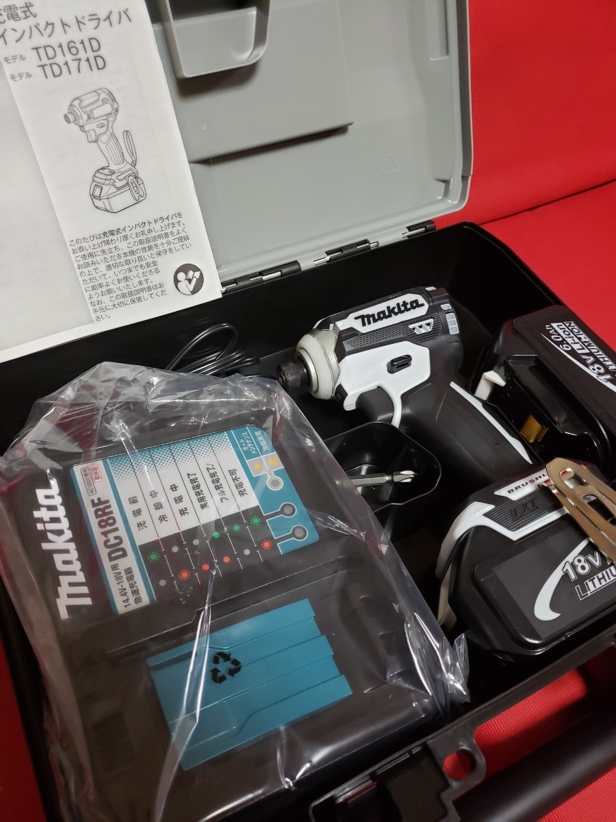 ☆希少☆ マキタ インパクトドライバー TD171DRGXW【領収書可能】新品