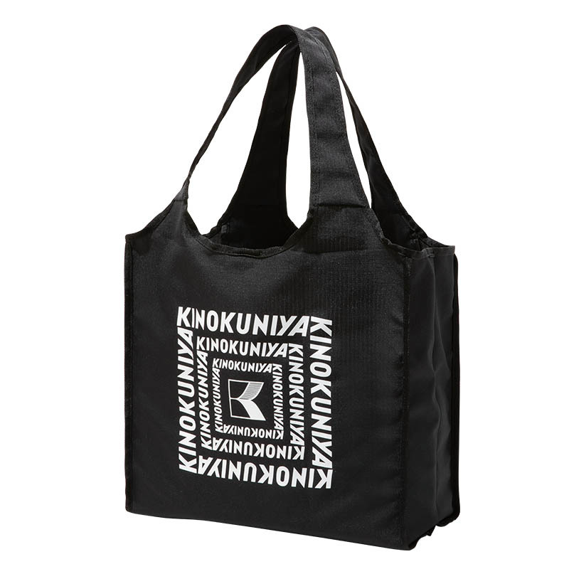 残1KINOKUNIYA BIG SHOPPING BAG BOOK BLACK ver.抗菌撥水加工紀ノ国屋ショッピングバッグエコバッグファミリーマート限定付録トートバッグ_画像1