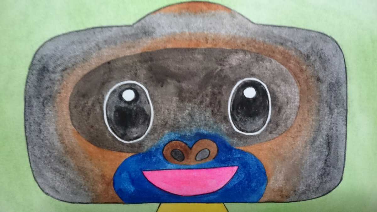 B5サイズオリジナル手描きイラスト ゴリラくん 代購幫 B5サイズオリジナル手描きイラスト ゴリラくん 代購幫