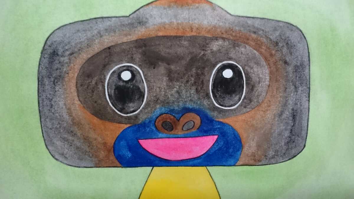 B5サイズオリジナル手描きイラスト ゴリラくん 代購幫 B5サイズオリジナル手描きイラスト ゴリラくん 代購幫