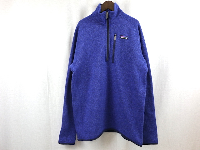 Patagonia パタゴニア ベターセーター ハーフジップフリースジャケット(M)ブルー