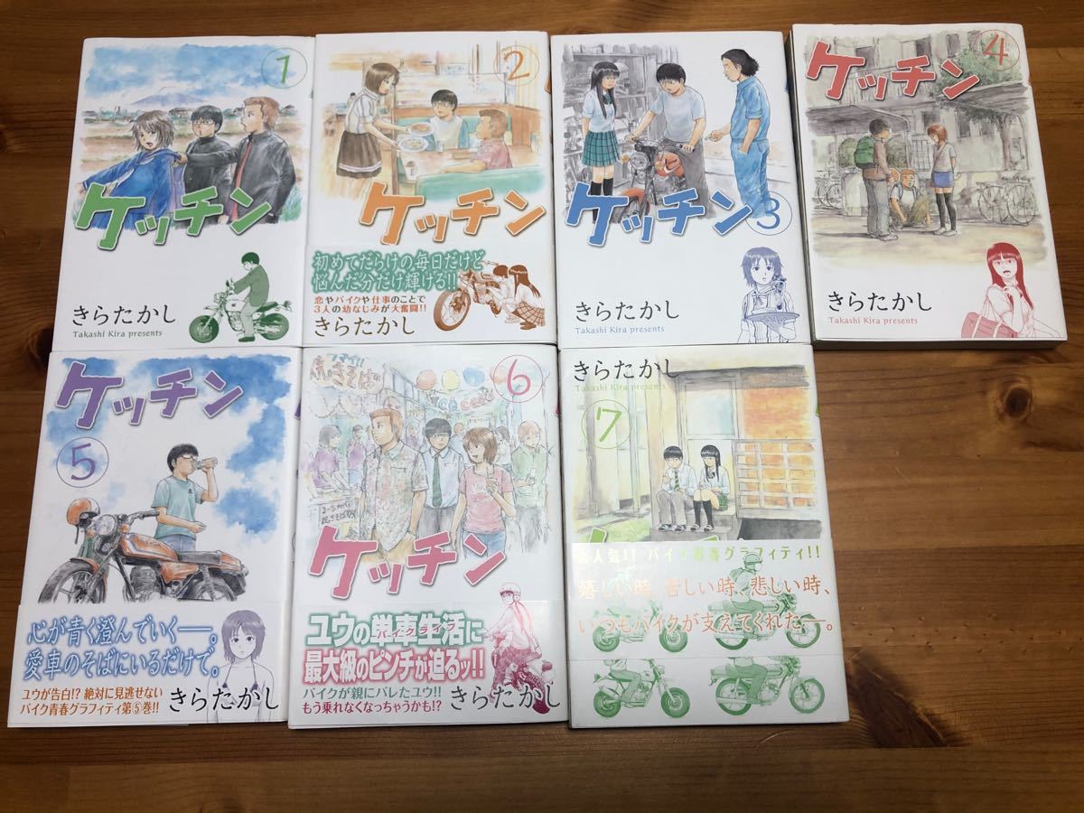 Paypayフリマ ケッチン きらたかし 1 7巻セット Paypayフリマ ケッチン きらたかし 1 7巻セット