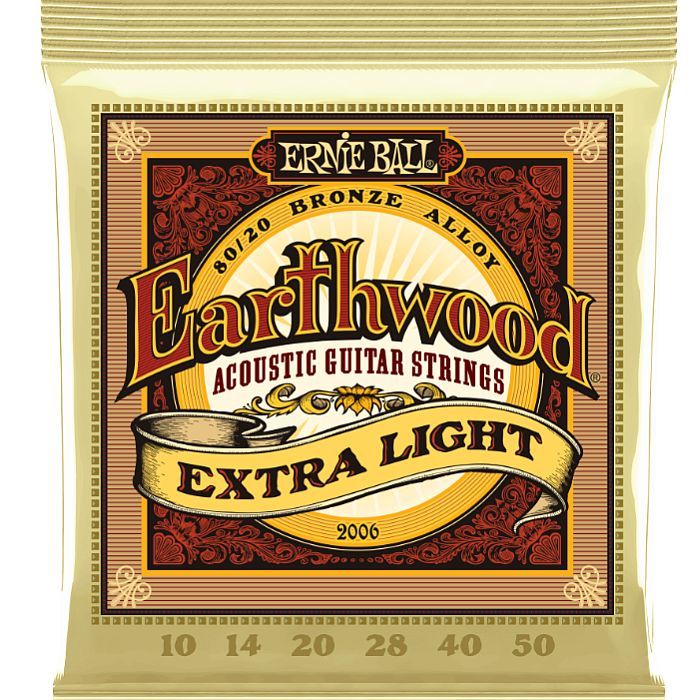 Ernie Ball #2006 Earthwood Extra Light 010-050 80/20 Bronze アーニーボール アコギ弦