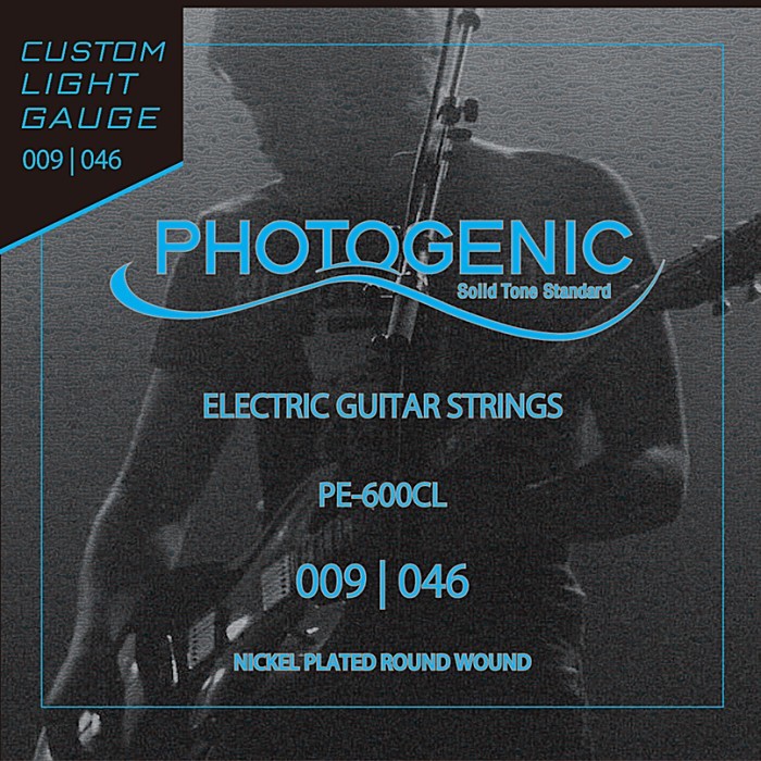 Photogenic PE-600CL 009-046 Custom Light フォトジェニック エレキギター弦_画像1