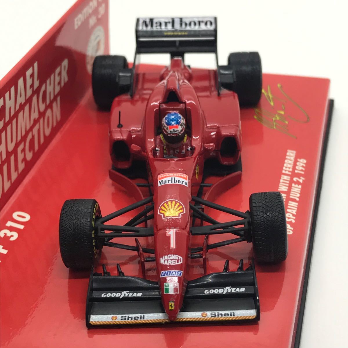 フェラーリF310 M シューマッハ 1996スペインGP優勝 マルボロ フェラーリF310 M シューマッハ 1996スペインGP優勝 マルボロ