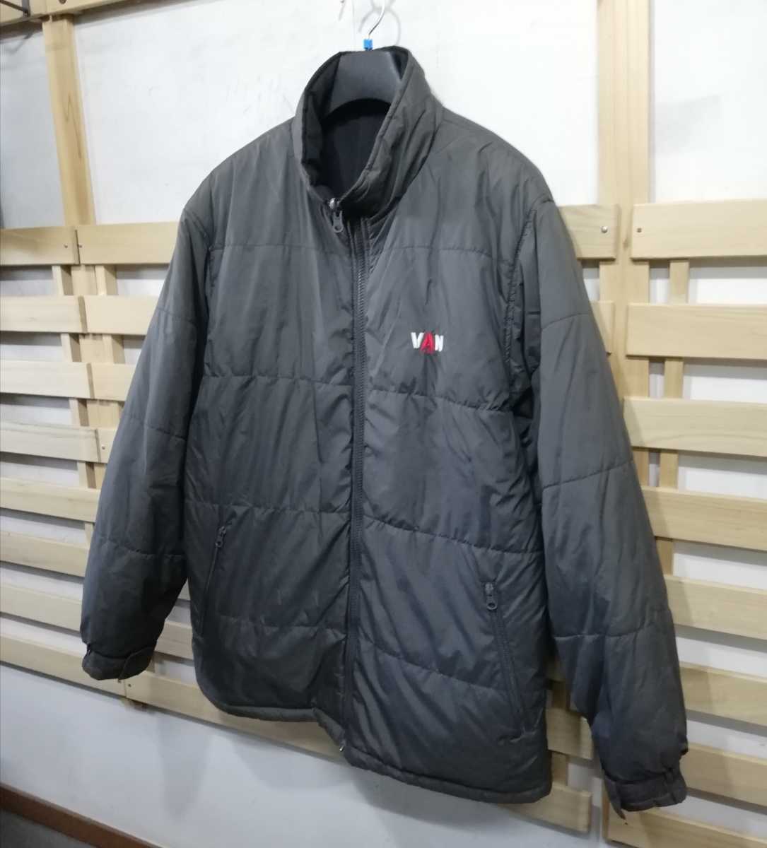 本命ギフト 【新品・別注品】VAN JACKET 3面ロゴ 中綿ジャケット