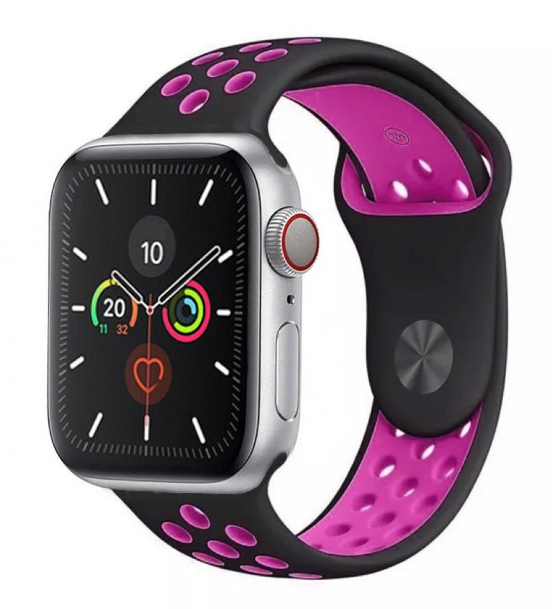 楽天ランキング1位】 Apple Watch スポーツバンド シリコンバンド
