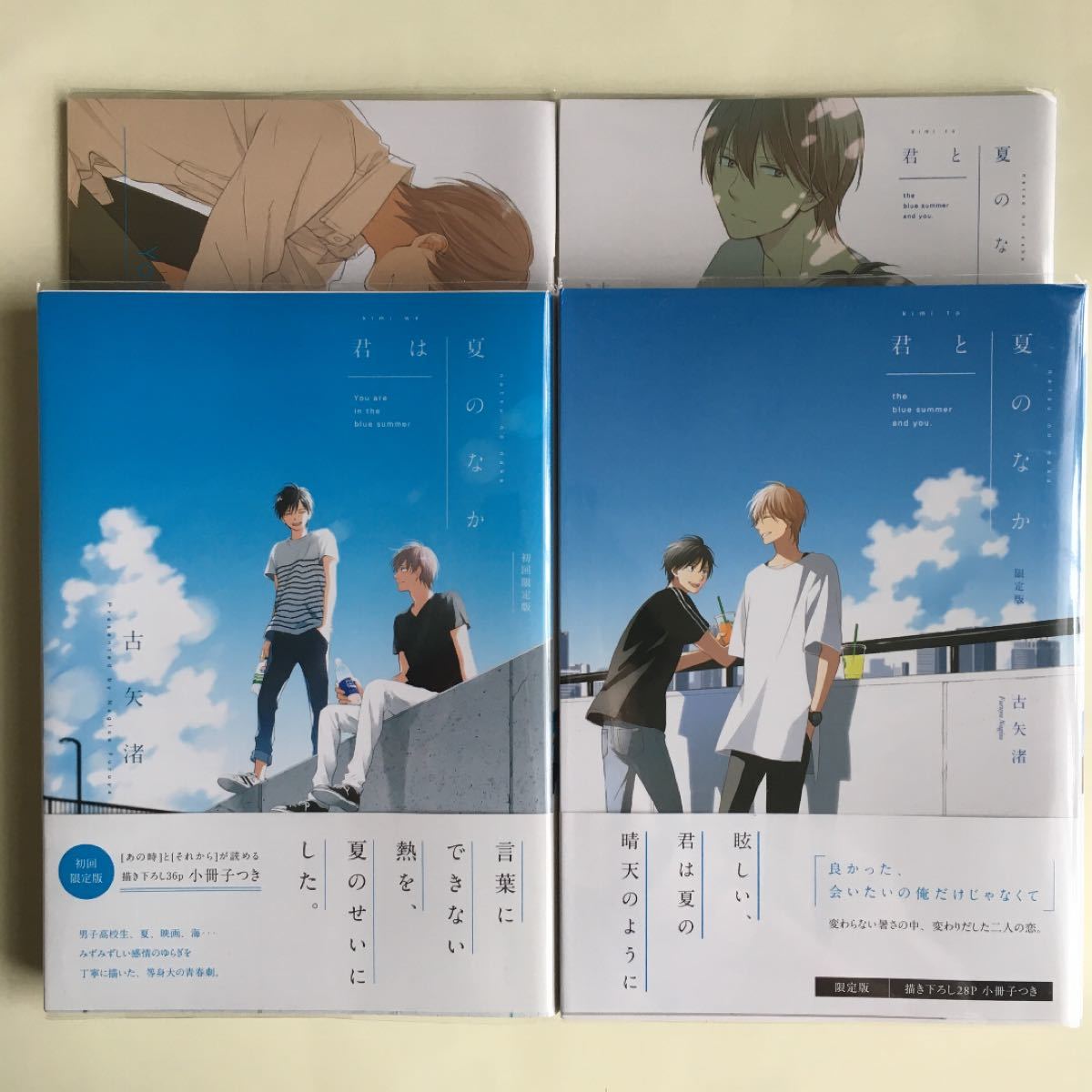 Paypayフリマ 君は夏のなか 君と夏のなか 小冊子付き 古矢渚先生 Paypayフリマ 君は夏のなか 君と夏のなか 小冊子付き 古矢渚先生