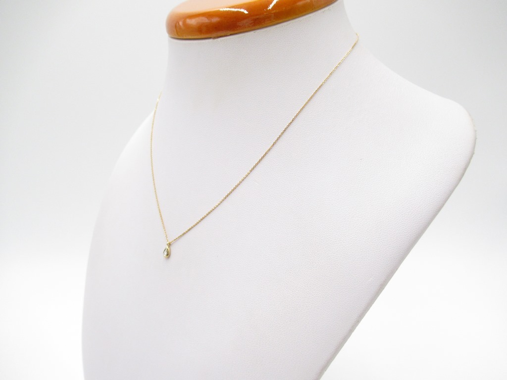 色々な ヴァンドーム青山 雫 ドロップネックレス18WG - ネックレス