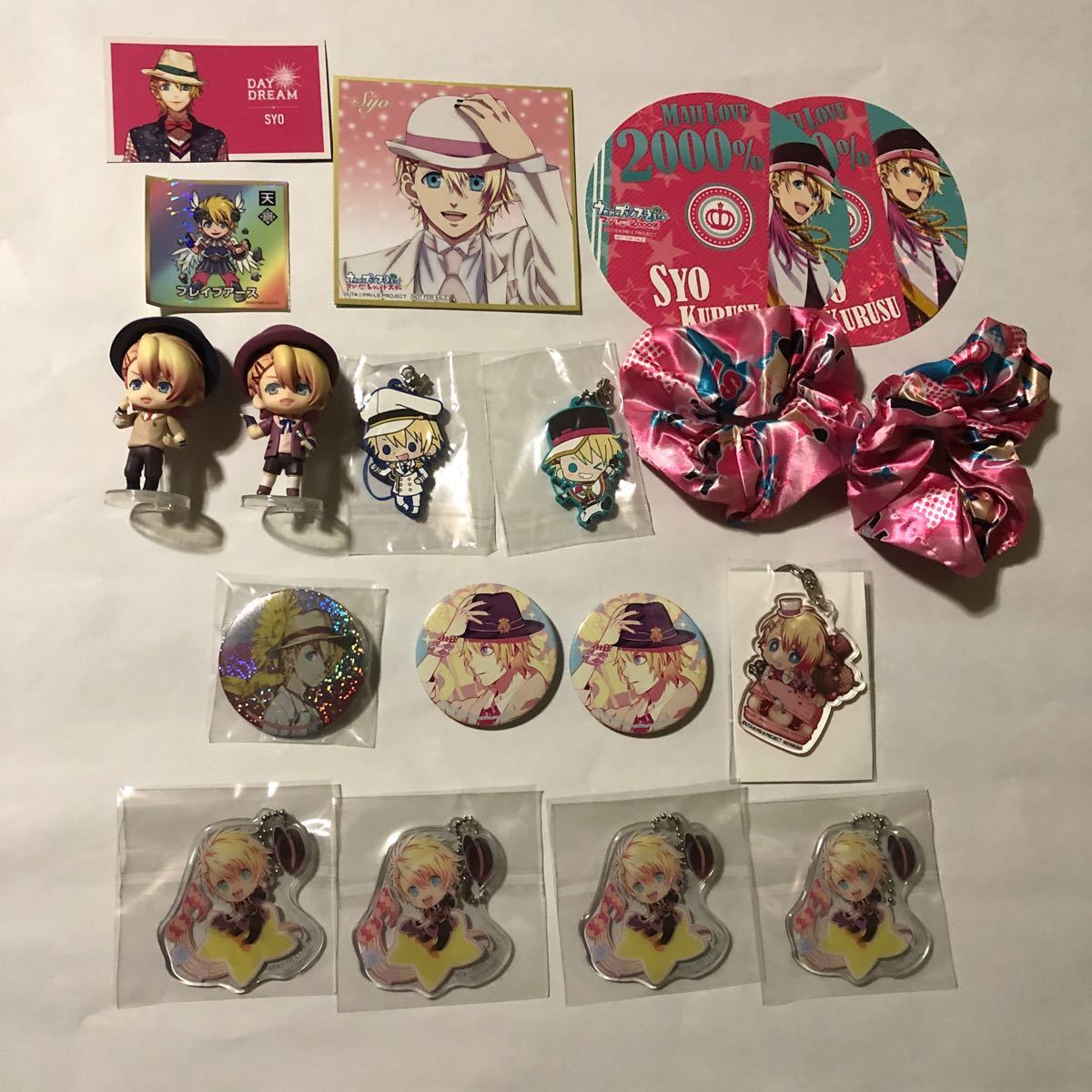 Paypayフリマ うたプリ 来栖翔 グッズ まとめて ラバストなど