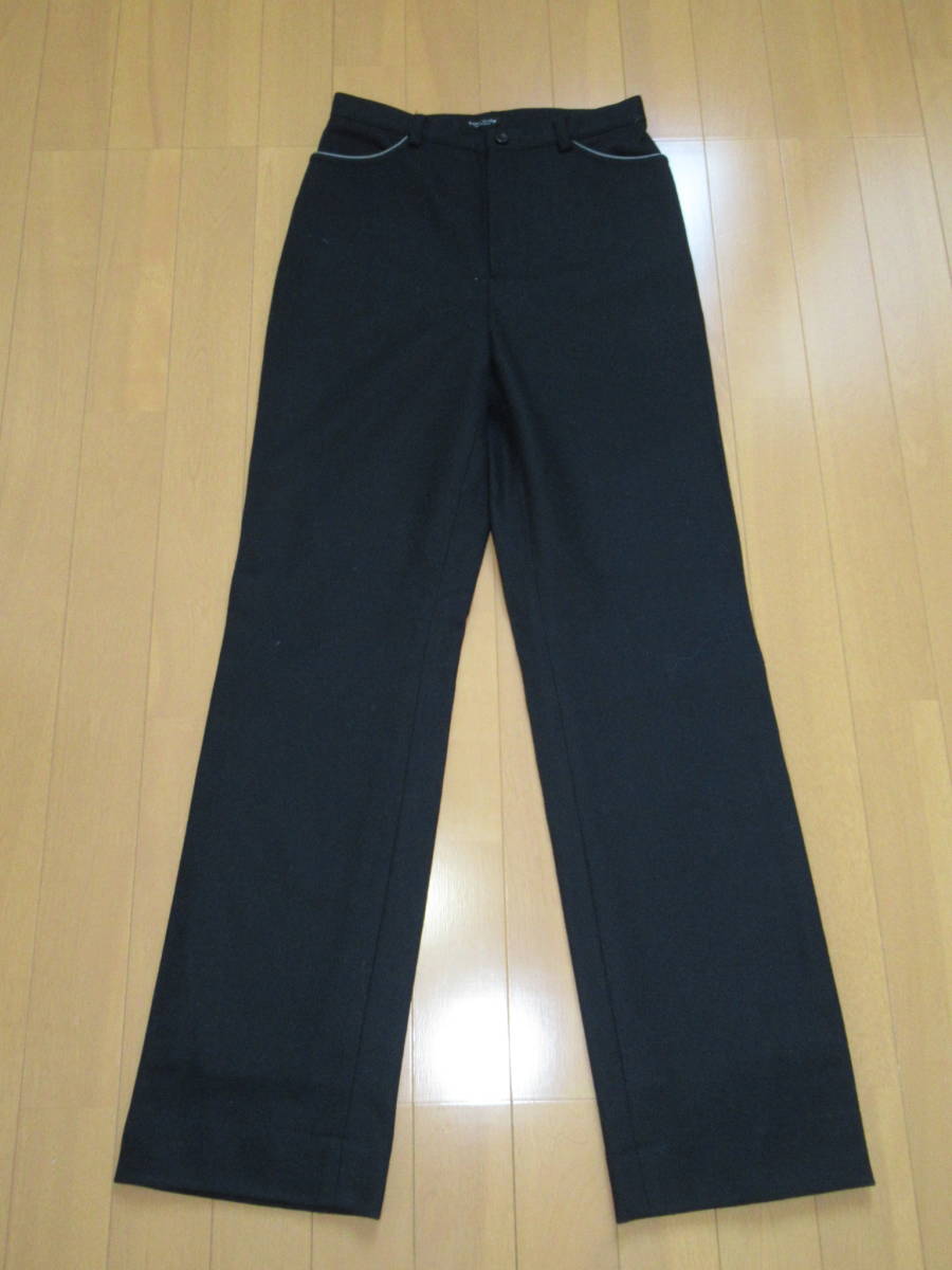 未使用 BEST EASE（東京スタイル）ウールの暖かいパンツ 黒色 サイズ64（9号M相当）（アリスバーリー Aylesbury好きな方へ）_画像1
