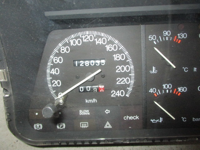 # Lancia Thema V6 meter used 603230.FB parts taking equipped instrument panel cover panel speed meter tachometer #