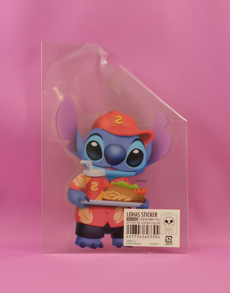 [Новые неоткрытые предметы] Склейка Lohas (Disney Stitch)