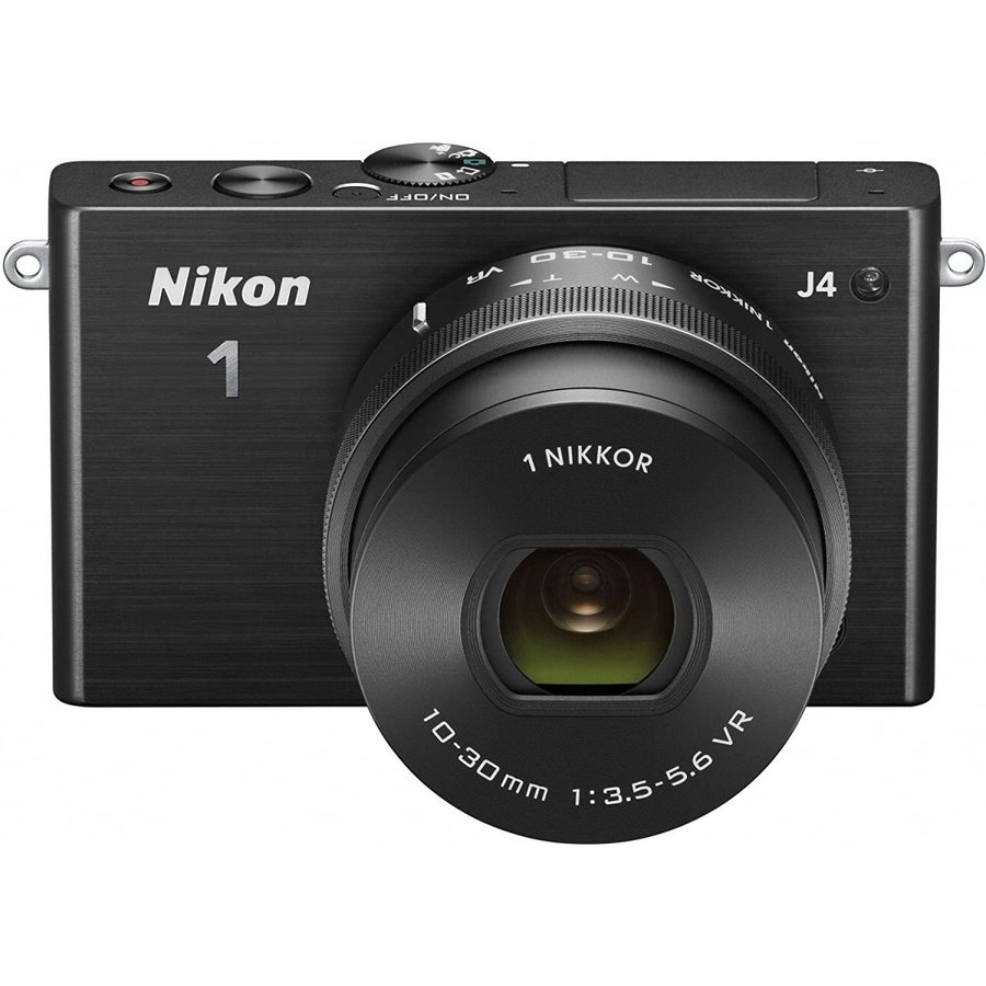 ニコン Nikon 1 J4 レンズキット ブラック ミラーレス カメラ レンズ 中古_画像3