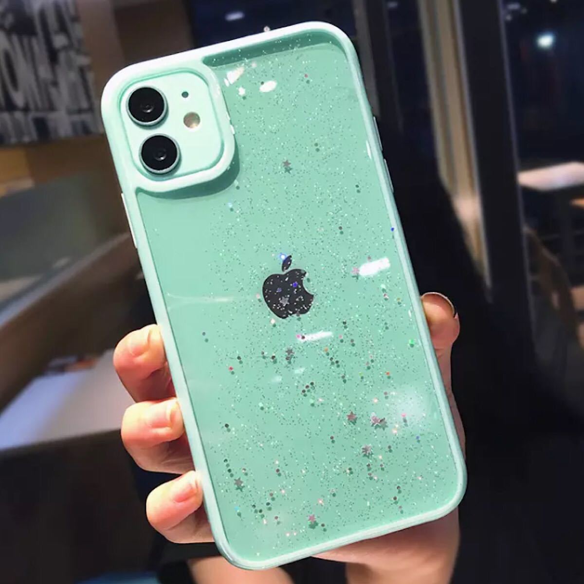 ラスト1点】iPhone12 12proケース ラメ グリーン|Yahoo!フリマ ラスト1点】iPhone12 12proケース ラメ グリーン|Yahoo!フリマ
