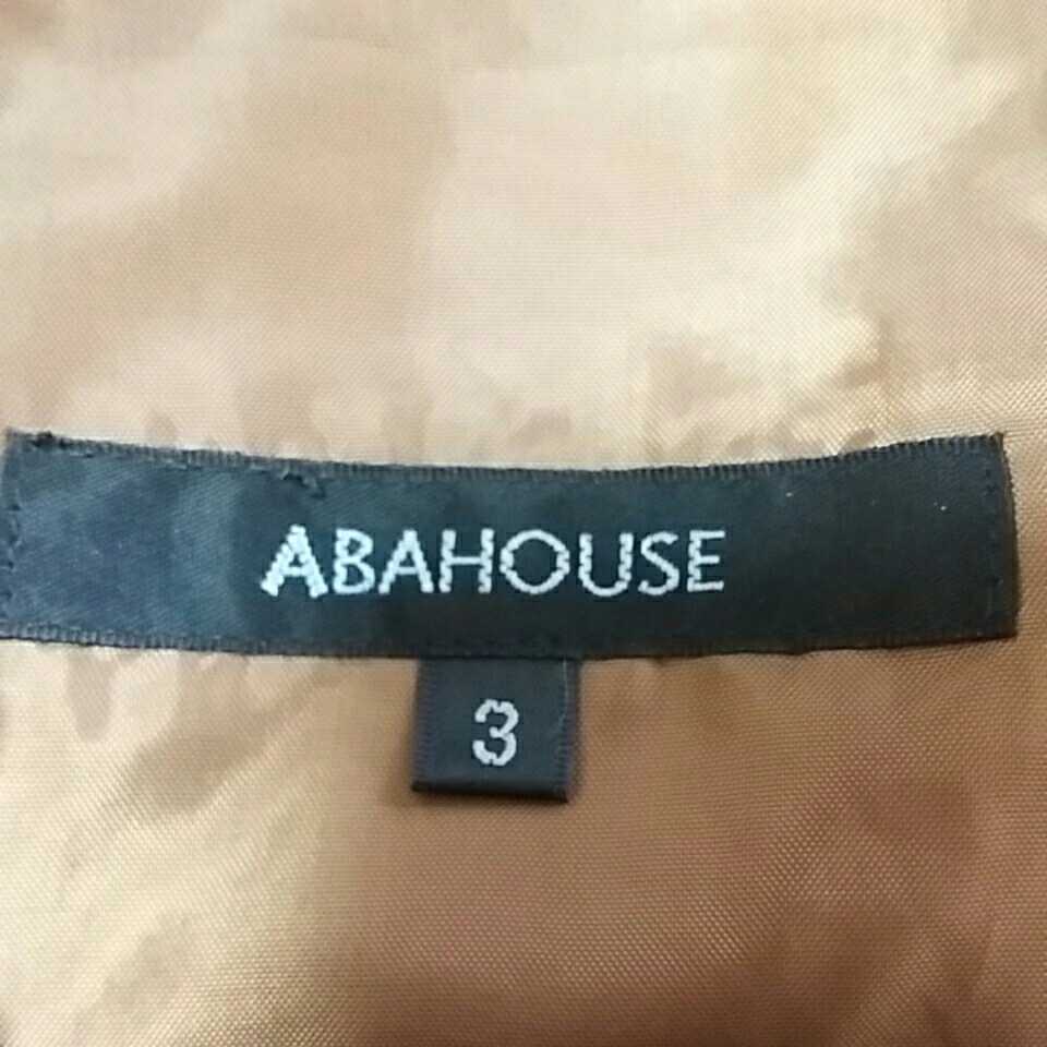 ABAHOUSE  воловья кожа  брюки  　3