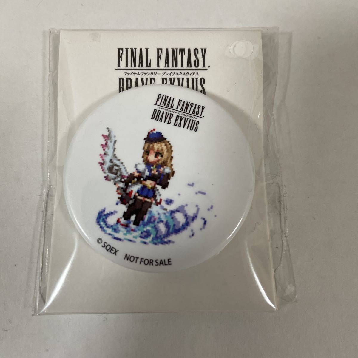 ファイナルファンタジー ブレイブエクスヴィアス FINAL FANTASY フィーナ 未開封新品 FFBE 缶バッジ ファミマ限定 非売品 缶バッチ_画像1