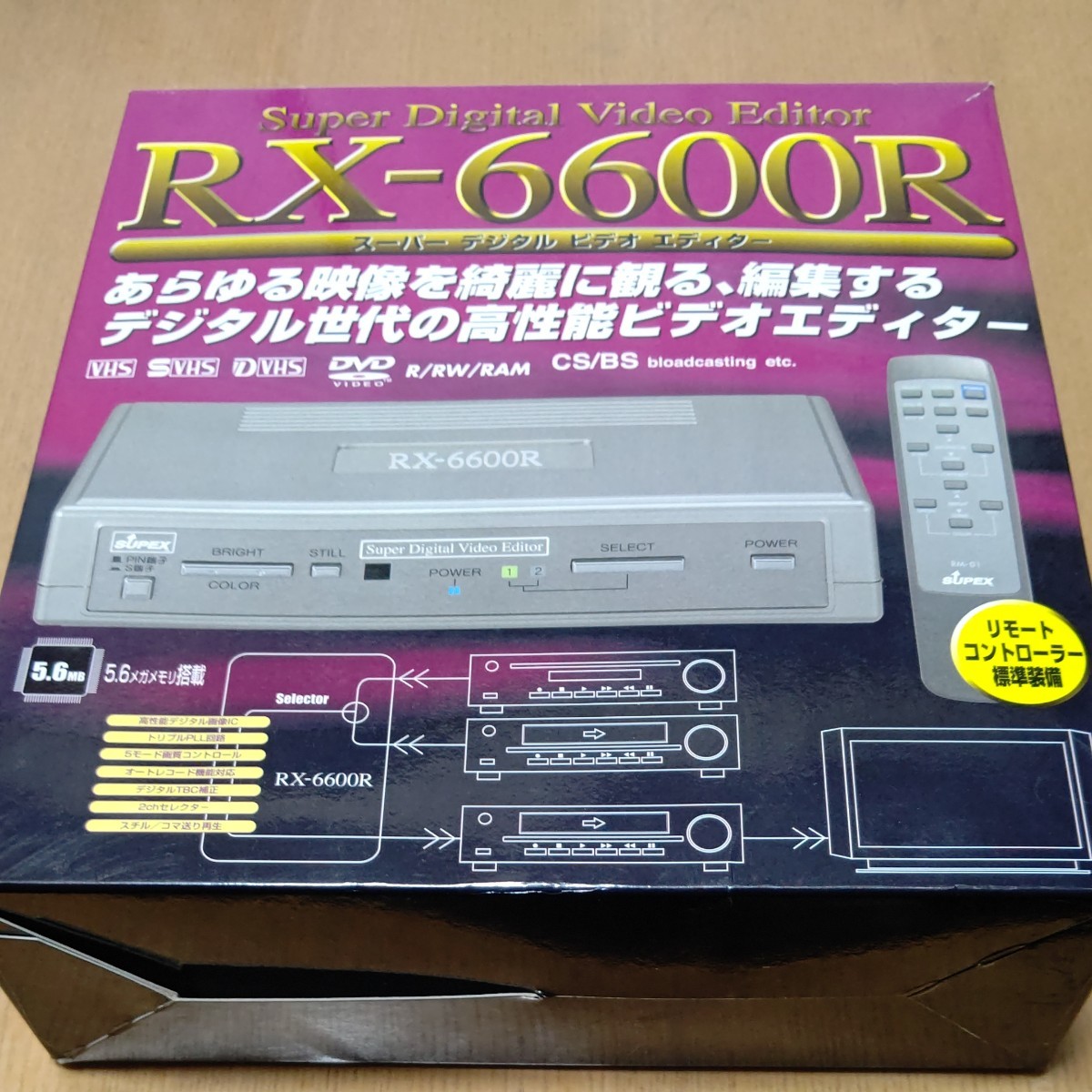 Paypayフリマ Plantec Rx 6600r 画像安定装置 ビデオ編集機 Paypayフリマ Plantec Rx 6600r 画像安定装置 ビデオ編集機