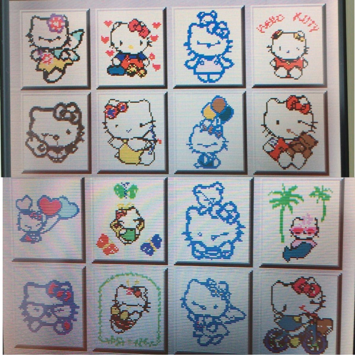 juki HZL-010、010N、010S専用刺繍カード キティちゃん