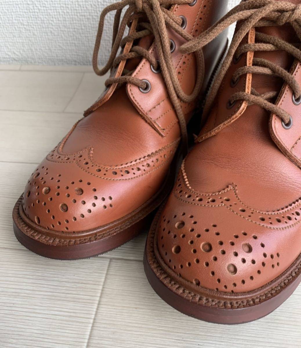 【良品】Trickerker‘ｓ　トリッカーズ　カントリーブーツ　レディース　L5180　MALTON　Brogue Boots　UK4.5　ウイングチップ_画像8