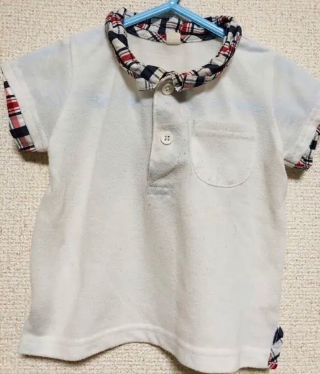 Paypayフリマ 西松屋 ポロシャツ 80cm 白 チェック ベビー服 ホワイト 子ども服 Paypayフリマ 西松屋 ポロシャツ 80cm 白 チェック ベビー服 ホワイト 子ども服