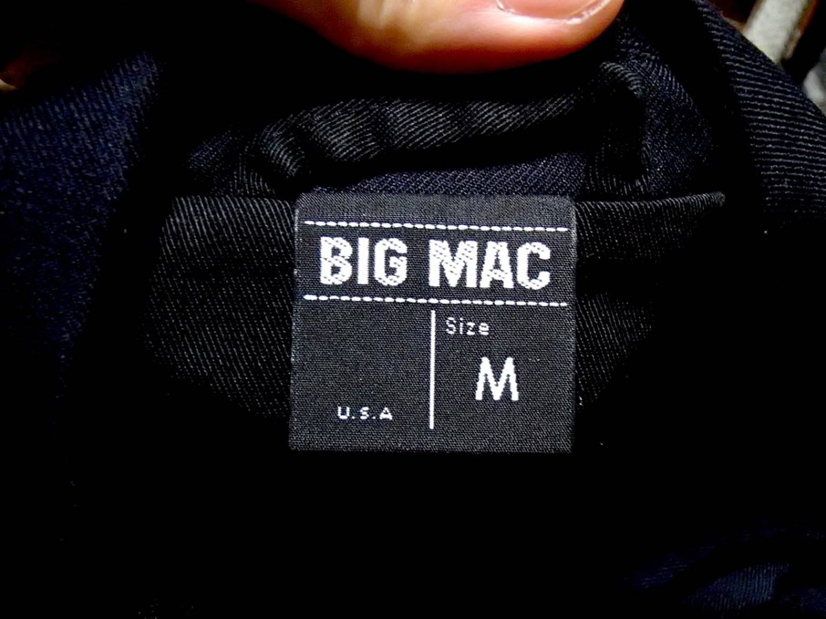 【BIGMAC/ビッグマック】別注ワーク ジャケット ネイビー 紺 メンズ チャオパニック CIAOPANIC m サイズ ビッグ オーバーサイズ 無地 青_出品物