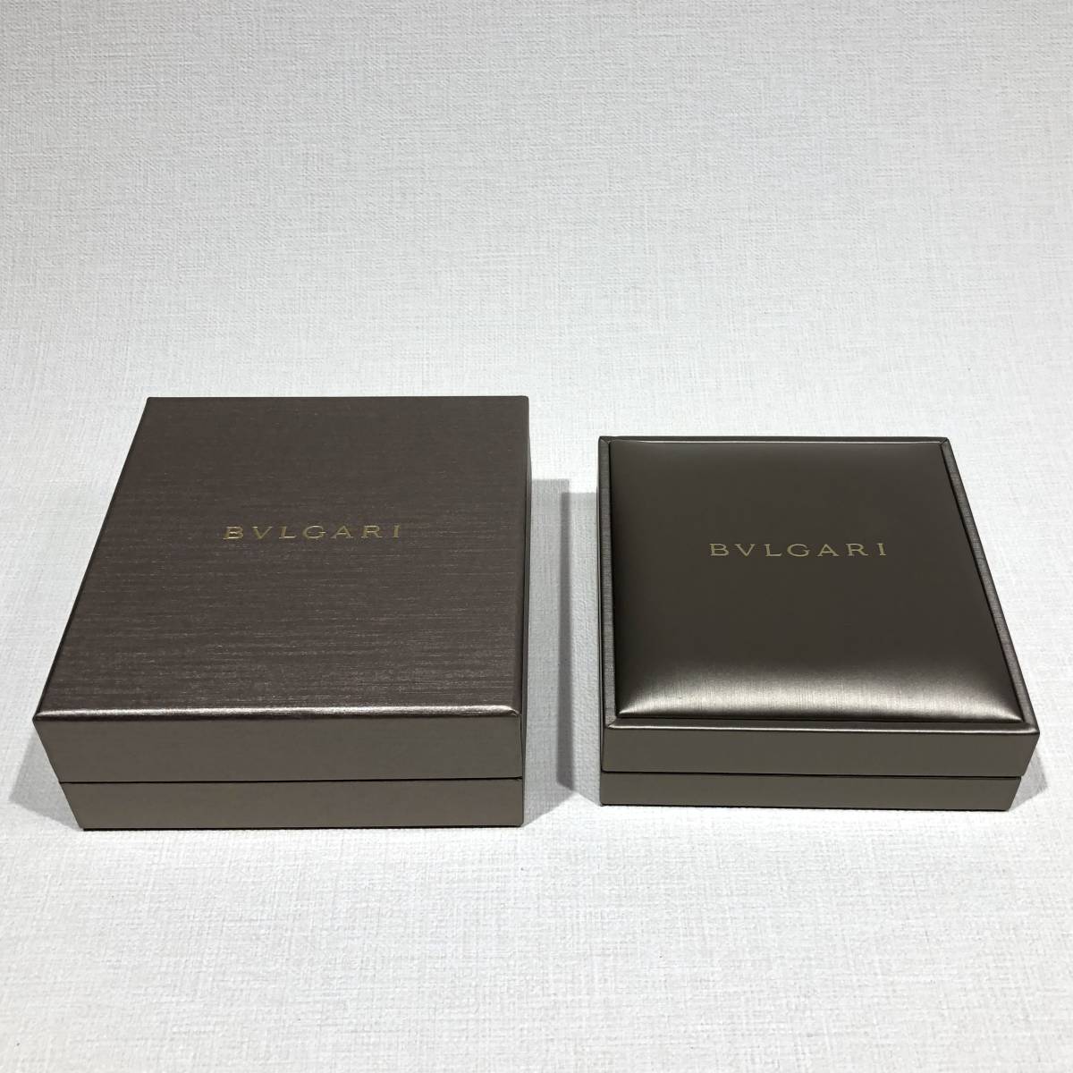 極美品 BVLGARI ブルガリ ネックレス用 ジュエリーケース 空箱 ペンダントボックス BOX B-⑧_画像1