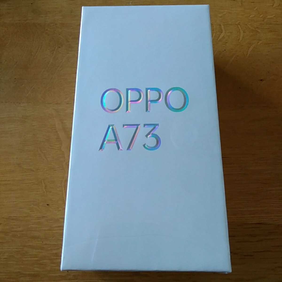 OPPO A73 ネイビー ネービーブルー SIMフリー スマホ　Android　SIMロック解除済　楽天モバイル　新品未開封品_画像1