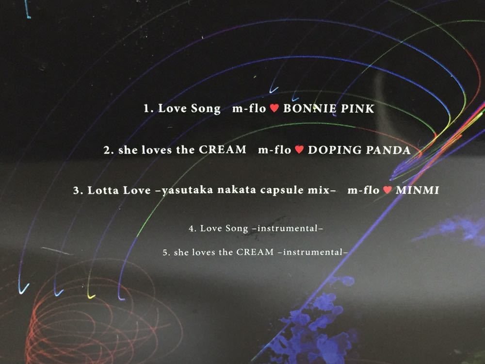 m-flo BONNIE PINK Love Song A-8_画像3