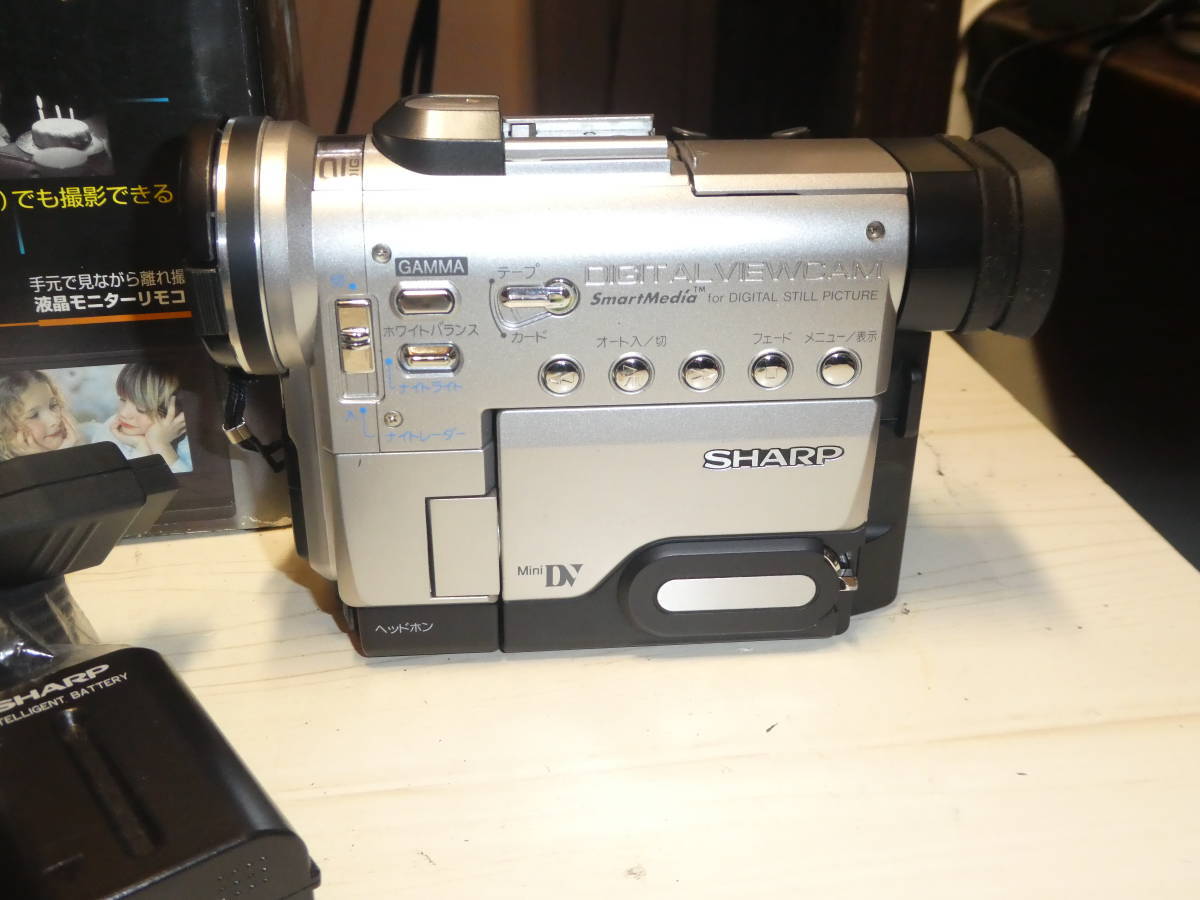 SHARP VL-PD7 miniDV ナイトレーダー搭載 デジタルカメラ デジタル