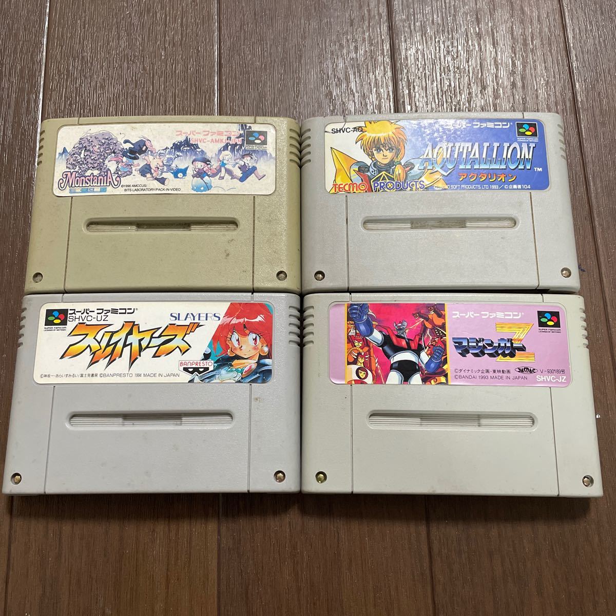 Paypayフリマ レア 人気 スーパーファミコンソフト 4本セット Paypayフリマ レア 人気 スーパーファミコンソフト 4本セット