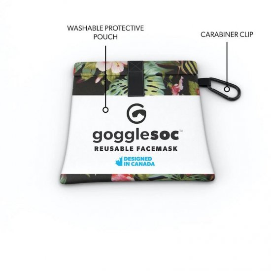 gogglesoc ゴーグルソック 【REUSABLE FACEMASK】 HAWAIAN 新品正規 マスク（郵便送料込み）_画像3