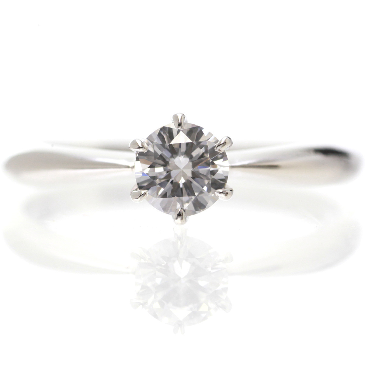 Pt900立爪ダイヤリング 0.35ct | sweatreno.com
