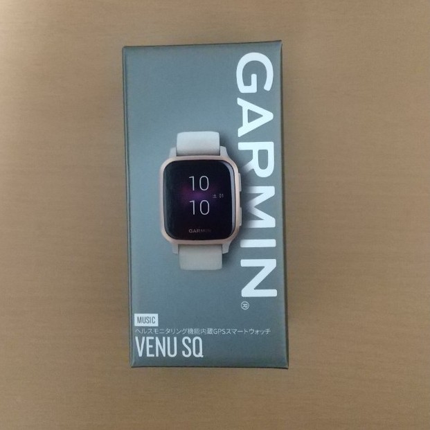 GARMIN ガーミン Venu Sq Music Light Sand/Rose Gold