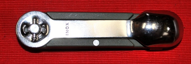 No.K-1990 キャンピングナイフキット。Made in France・ Knifu・Fork・＆　Spoon・　ビニールケース付