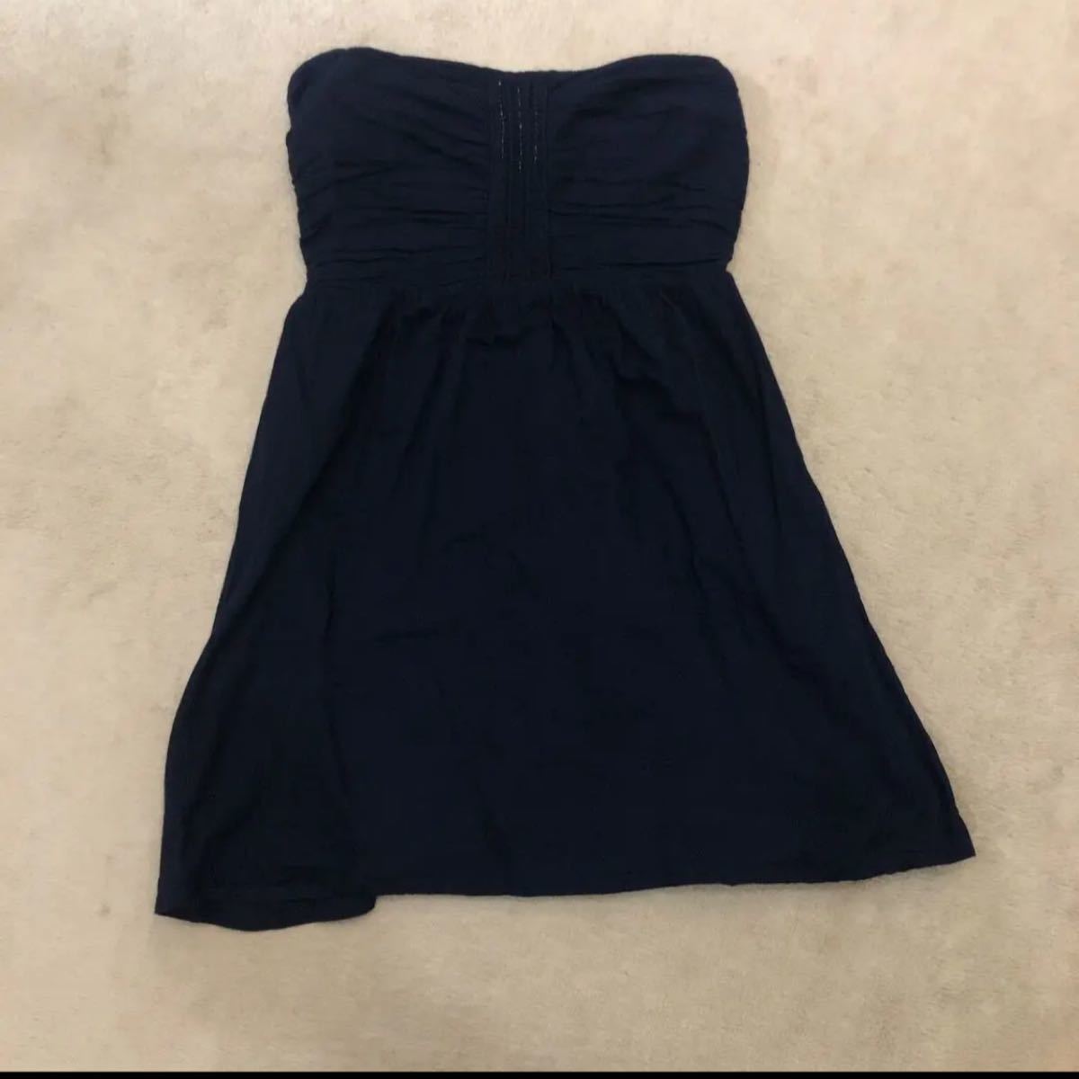 Paypayフリマ Zara ストラップレスワンピース ビーズ Paypayフリマ Zara ストラップレスワンピース ビーズ