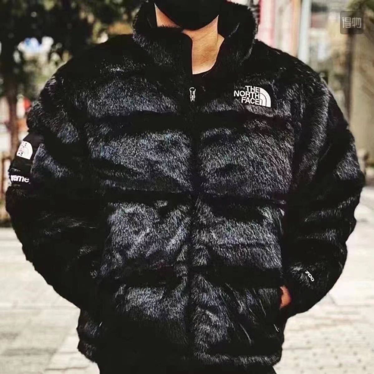 SUPREME ×THE NORTH FACE 20AW Faux Fur Nuptse Jacket ヌプシ