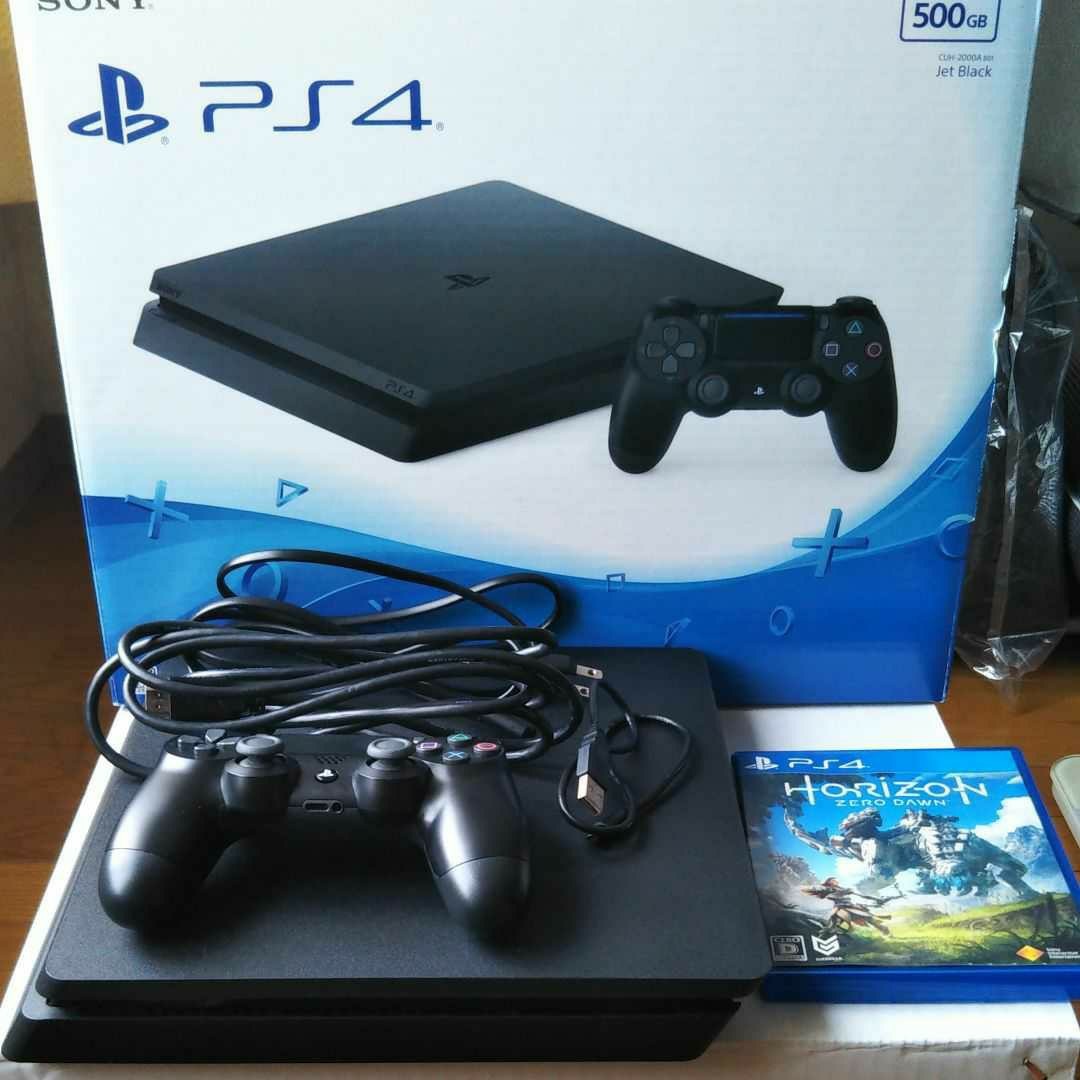 PS4 PlayStation4 本体　プレイステーション4 本体　CUH-2000AB01 500GB コントローラー難あり