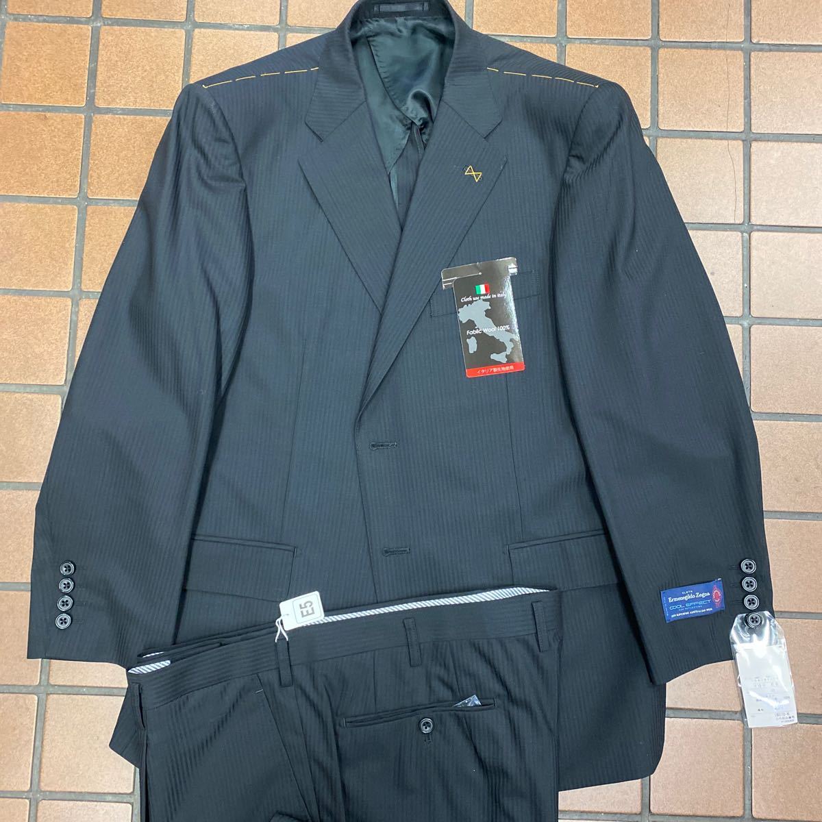 新品 エルメジルドゼニア ErmenegildoZegna サイズE5 特大サイズ cool