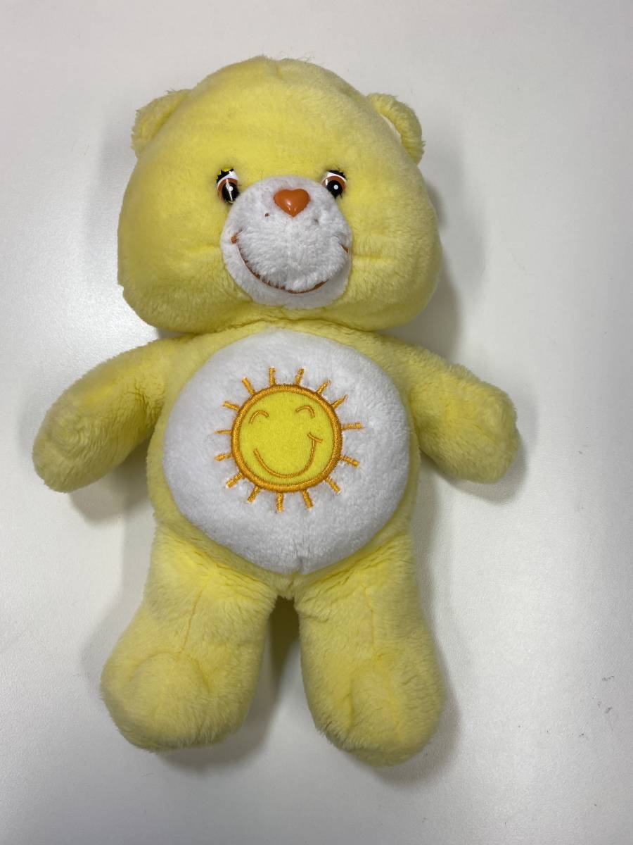 ケアベア Care Bears 13インチベア Funshine Bear PLAY ALONG TOY社製 ヴィンテージ 2002年 ファンシャインベア_画像1