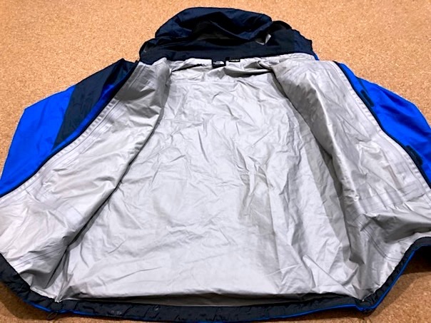 unused * North Face re Inte ks flight jacket GORE-TEX blue / navy blue BM wide width size M~L NP11213B* waterproof waterproof mountain parka 