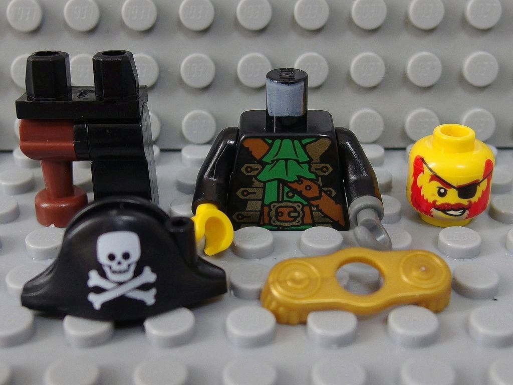 ★LEGO★ミニフィグ【LEGO Ideas】Captain Redbeard_A(idea065)_画像4