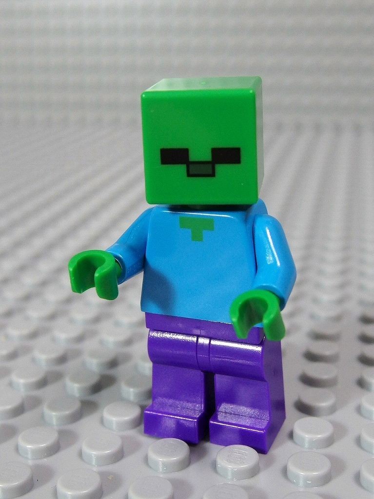 ★LEGO★ミニフィグ【マインクラフト】Zombie_A(min010)_画像1