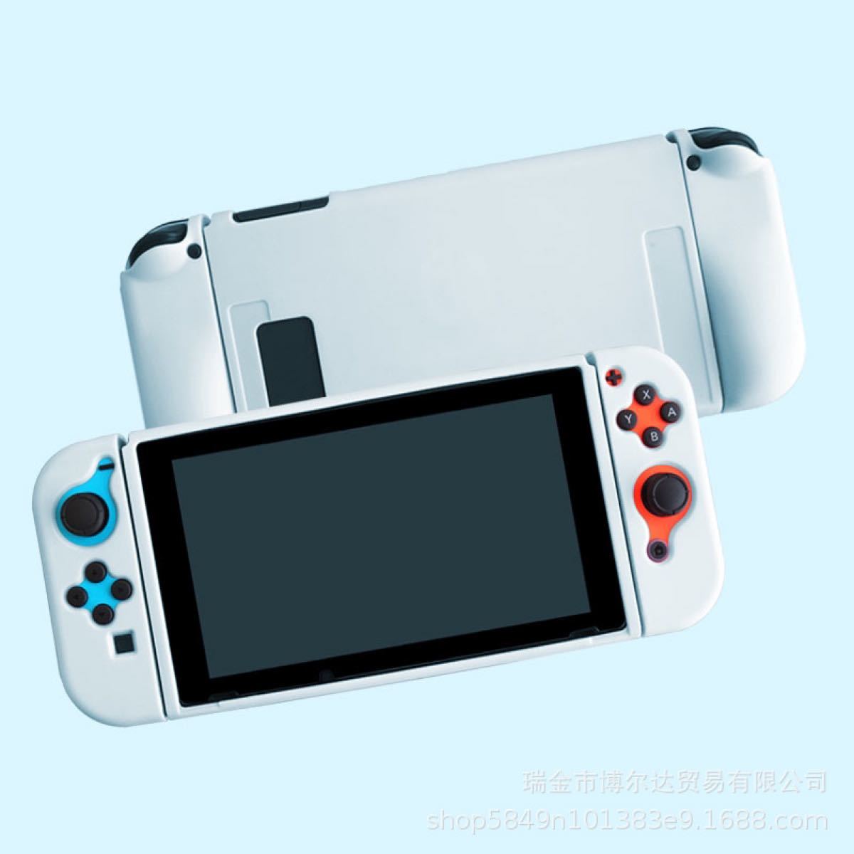 任天堂スイッチ　Nintendo Switch 保護ケース保護カバー　ブルー